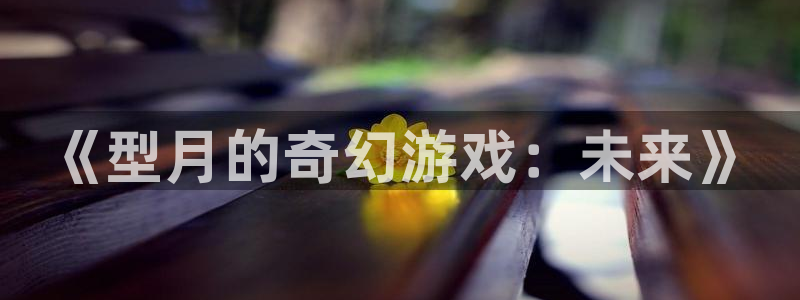 ag街机子文化有什么游戏：《型月的奇幻游戏：未来》