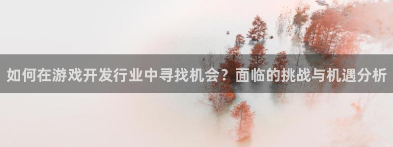 ag街机防水是几线品牌：如何在游戏开发行业中寻找机会？面临的挑战与机遇分析